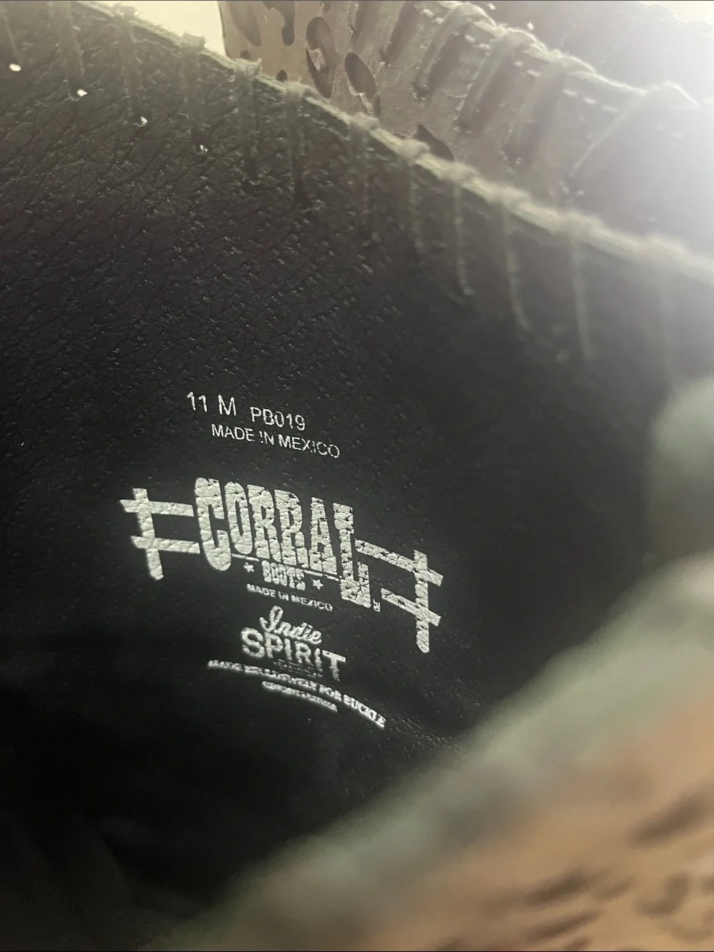 Corral Indie Spirit Designs Charlie Riding Boot
